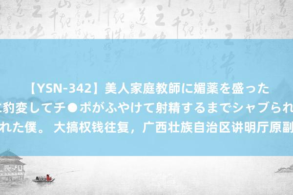 【YSN-342】美人家庭教師に媚薬を盛ったら、ドすけべぇ先生に豹変してチ●ポがふやけて射精するまでシャブられた僕。 大搞权钱往复，广西壮族自治区讲明厅原副厅长孙国友被决定逮捕