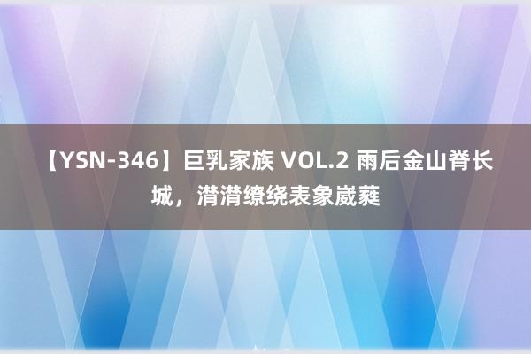 【YSN-346】巨乳家族 VOL.2 雨后金山脊长城，潸潸缭绕表象崴蕤