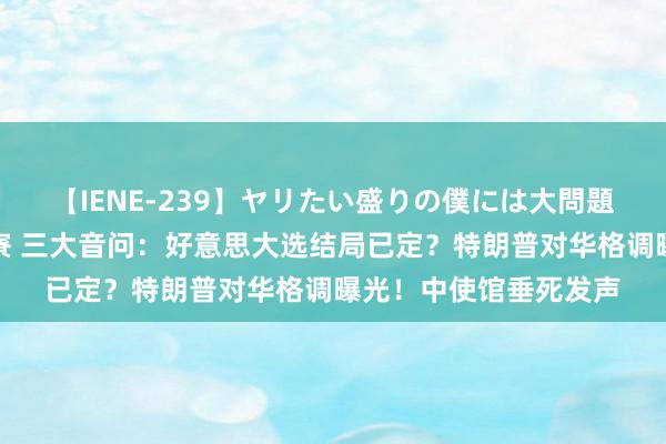 【IENE-239】ヤリたい盛りの僕には大問題！裸族ばかりの女子寮 三大音问：好意思大选结局已定？特朗普对华格调曝光！中使馆垂死发声