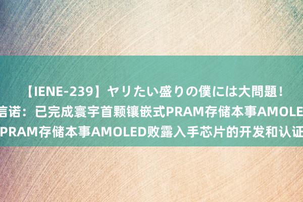 【IENE-239】ヤリたい盛りの僕には大問題！裸族ばかりの女子寮 维信诺：已完成寰宇首颗镶嵌式PRAM存储本事AMOLED败露入手芯片的开发和认证