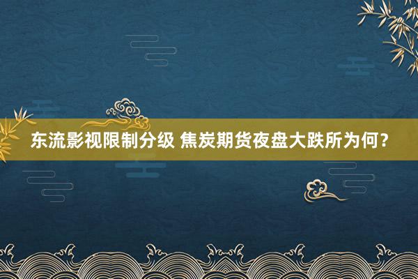 东流影视限制分级 焦炭期货夜盘大跌所为何？