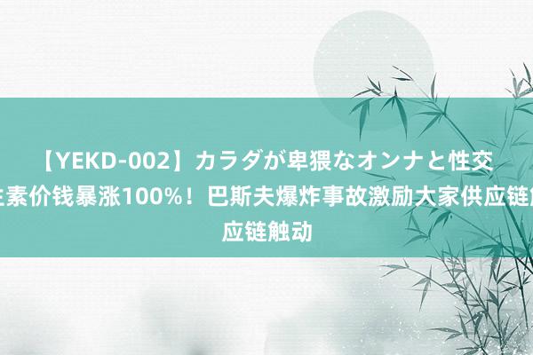 【YEKD-002】カラダが卑猥なオンナと性交 维生素价钱暴涨100%！巴斯夫爆炸事故激励大家供应链触动